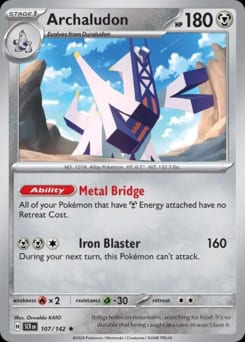 Stellar Crown Archaludon #107 card