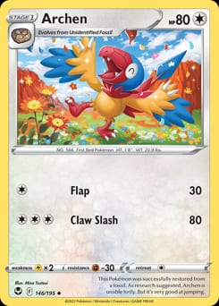 Silver Tempest Archen #146 card