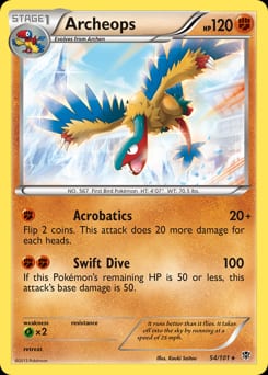 2013 Plasma Blast Archeops #54 card