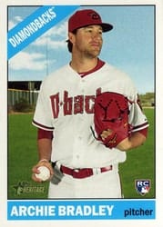 2015 Topps Heritage Base Set Archie Bradley #599 card