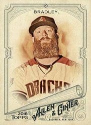 2018 Topps Allen & Ginter Base Set Archie Bradley #141 card