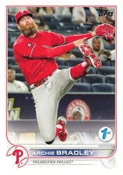 2022 Topps 1st Edition Base Set Archie Bradley #10 card
