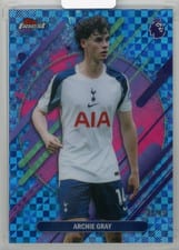 2026 Topps Finest Premier League Archie Gray #291
