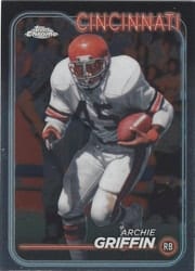 2024 Topps Chrome Base Set Archie Griffin #26 card