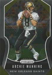 2019 Panini Prizm Base Set Archie Manning #297 card
