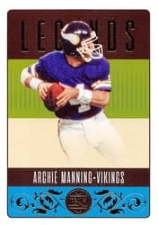 2023 Panini Legacy Base Set Archie Manning #101 card