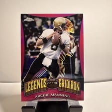 2024 Topps Chrome Legends of the Gridiron Archie Manning #LOG-5 card