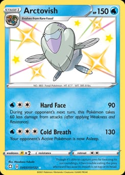 2021 Shining Fates Shiny Vault Arctovish #SV037 card