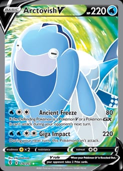 Evolving Skies Arctovish V #176 card