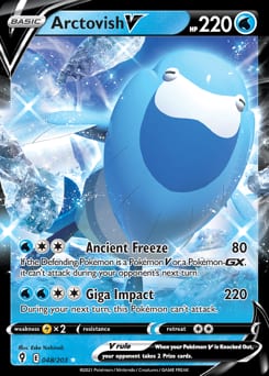 Evolving Skies Arctovish V #48 card