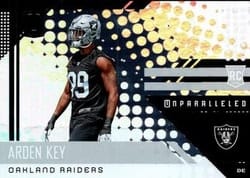 2018 Panini Unparalleled Base Set Arden Key #233 card