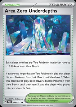 Prismatic Evolutions Area Zero Underdepths #94 card