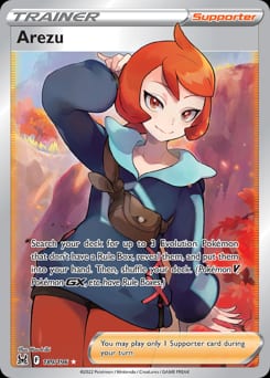 Lost Origin Arezu #189 card