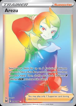2022 Lost Origin Arezu #204 card