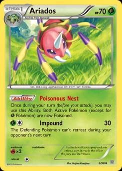 Ancient Origins Ariados #6 card