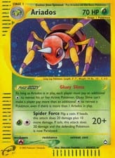 2003 Aquapolis Ariados #H3 card