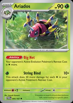 Twilight Masquerade Ariados #5 card