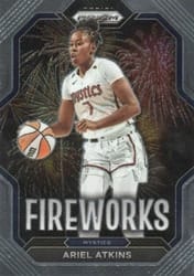 2023 Panini Prizm WNBA Fireworks Ariel Atkins #13 card