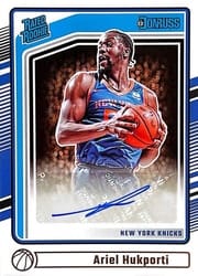 2024-25 Donruss Base Set Ariel Hukporti #287 card