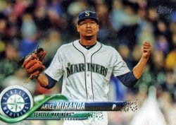2018 Topps Base Set Ariel Miranda #116 card
