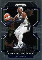 2022 Panini Prizm WNBA Base Set Arike Ogunbowale #139 card