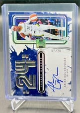 2025 Panini Impeccable WNBA Impeccable Jersey Number Autographs Arike Ogunbowale #1 card