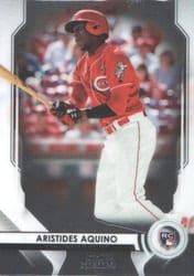 2020 Bowman Sterling Base Set Aristides Aquino #BSR-93 card