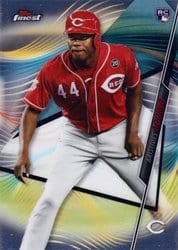 2020 Finest Base Set Aristides Aquino #21 card