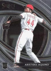 2020 Panini Select Base Set Aristides Aquino #159 card