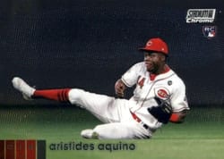 2020 Stadium Club Chrome Base Set Aristides Aquino #36 card