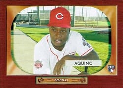 2020 Topps Archives 1955 Bowman Archives Aristides Aquino #B55-11 card