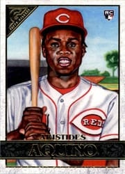 2020 Topps Gallery Base Set Aristides Aquino #3 card