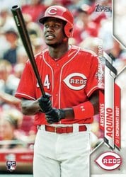2020 Topps Update Base Set Aristides Aquino #U-29 card
