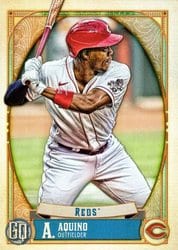 2021 Topps Gypsy Queen Base Set Aristides Aquino #131 card