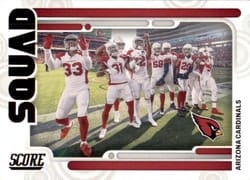 2022 Score Squad Arizona Cardinals #S7 card