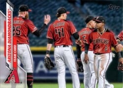 2020 Topps Base Set Arizona Diamondbacks #651 card