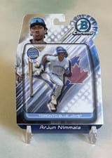 2024 Bowman Draft Bowman In Action Arjun Nimmala #BIA-20 card
