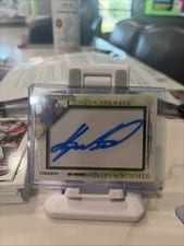 2025 Panini Boys of Summer Jumbo Acetate Signatures Arjun Nimmala #11 card