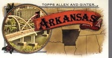 2024 Topps Allen & Ginter 50 States Mini Arkansas #50S-4 card