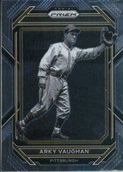 2023 Panini Prizm Base Set Arky Vaughan #222 card