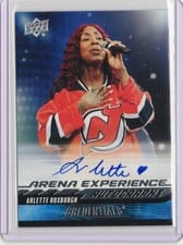 2024-25 Upper Deck Credentials Arena Experience Autographs Arlette Roxburgh #AE-AR card