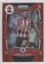 2021 Panini Prizm Premier League Armando Broja Red Mojo Prizm #108
