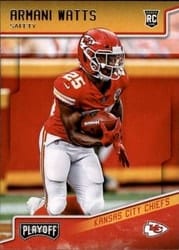 2018 Panini Playoff Base Set Armani Watts #274 card