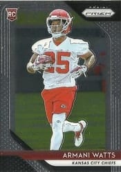2018 Panini Prizm Base Set Armani Watts #274 card