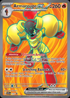 Scarlet & Violet Black Star Promos Armarouge ex #125 card