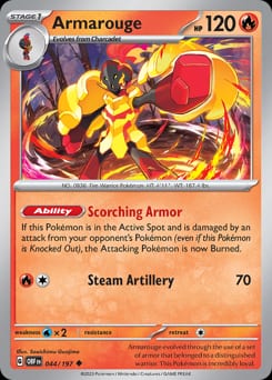Obsidian Flames Armarouge #44 card
