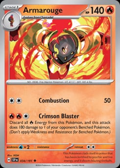 Surging Sparks Armarouge #34 card