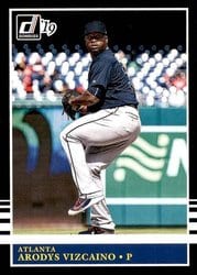 2019 Donruss Base Set Arodys Vizcaino #212 card