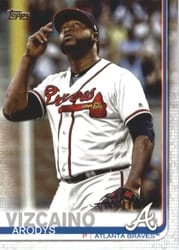 2019 Topps Base Set Arodys Vizcaino #476 card