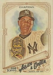 2018 Topps Allen & Ginter Base Set Aroldis Chapman #309 card